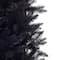 7.5ft. Unlit Black Tinsel Artificial Christmas Tree